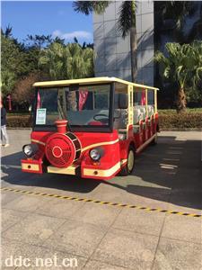  四轮火车头游览车复古游览观光车